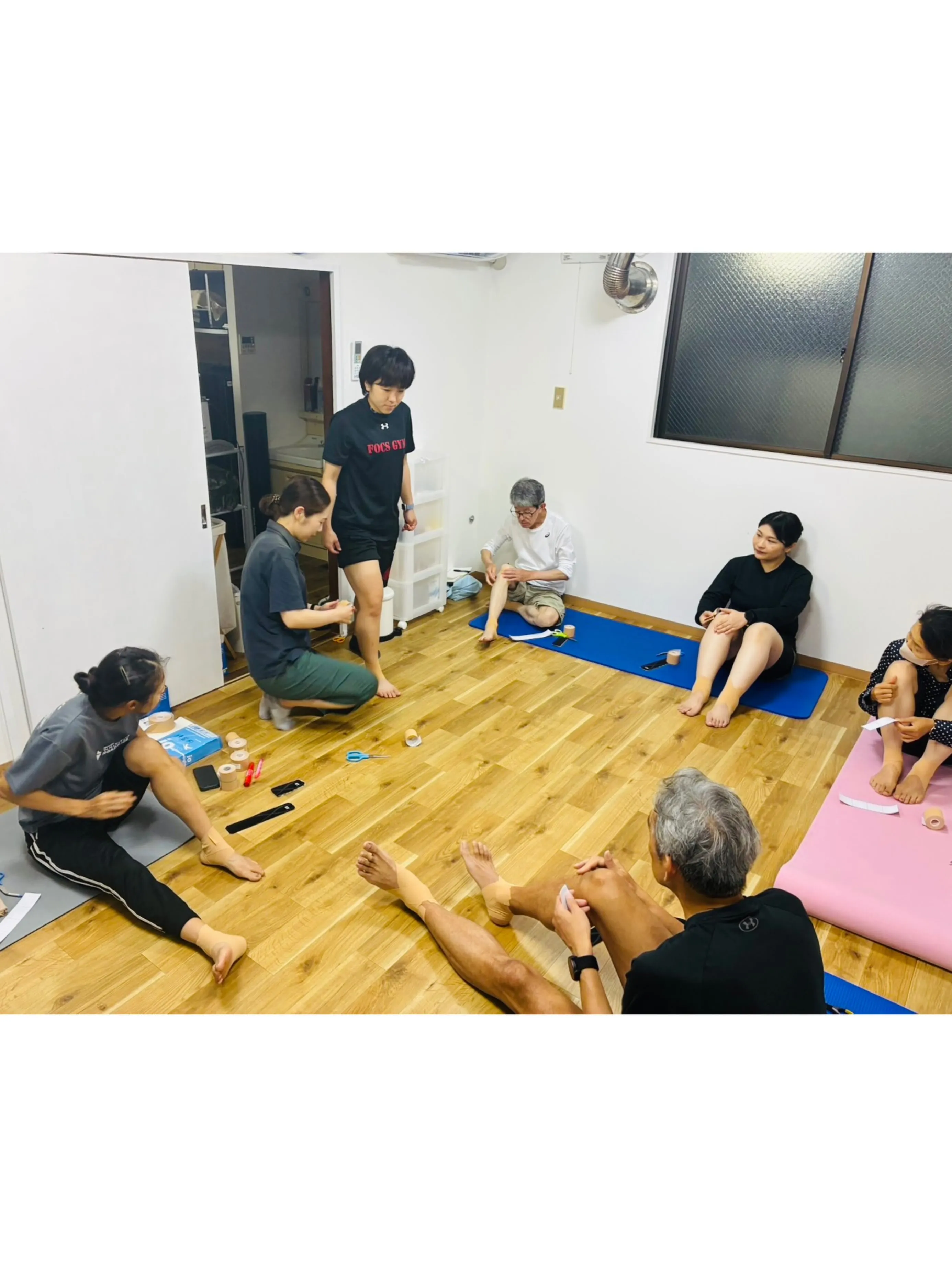 【テーピング講座】⁡
