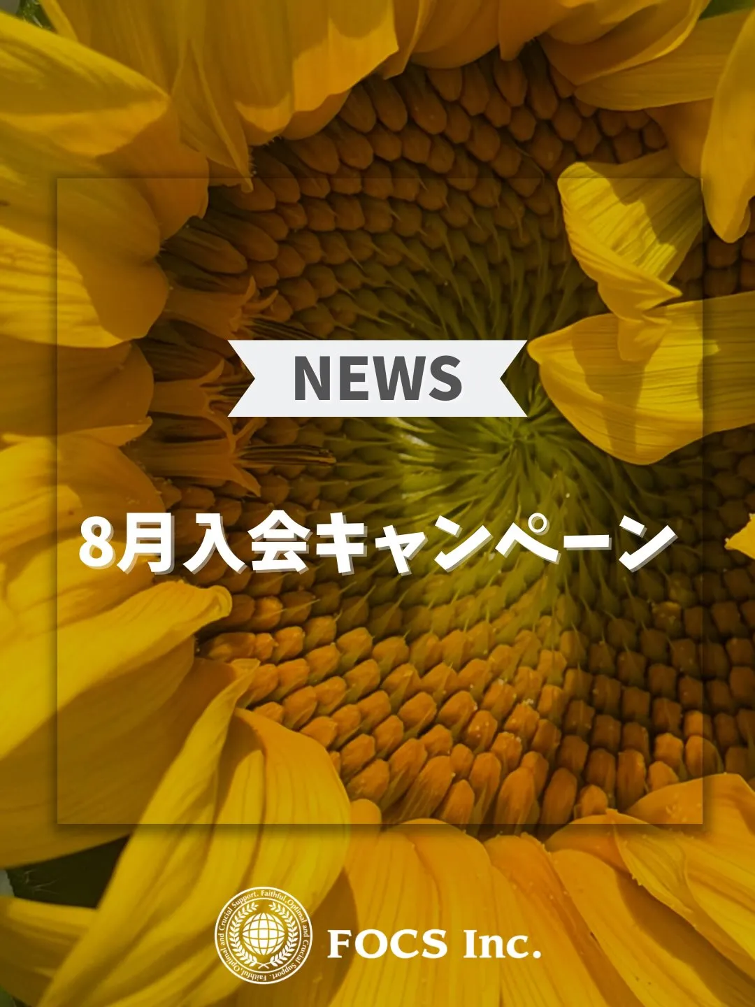 【8月入会キャンペーン】
